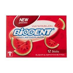 بایودنت ادامس مینی استیک هندوانه 12عددی